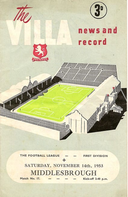 Aston Villa FC v Middlesbrough FC